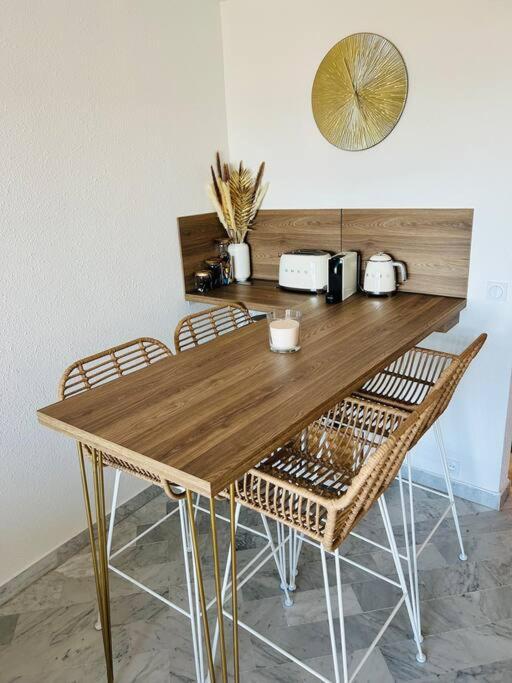 Studio Chic & Cosy Vue Mer, Clim, Parking La Grande Motte Luaran gambar