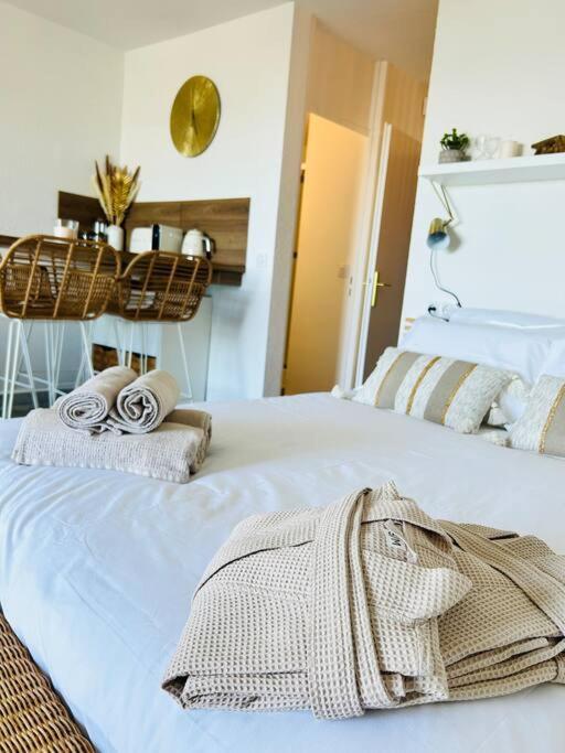 Studio Chic & Cosy Vue Mer, Clim, Parking La Grande Motte Luaran gambar