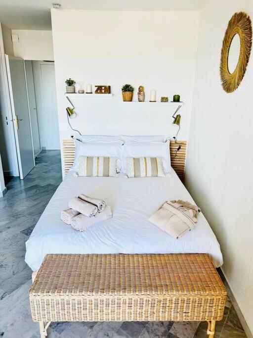Studio Chic & Cosy Vue Mer, Clim, Parking La Grande Motte Luaran gambar
