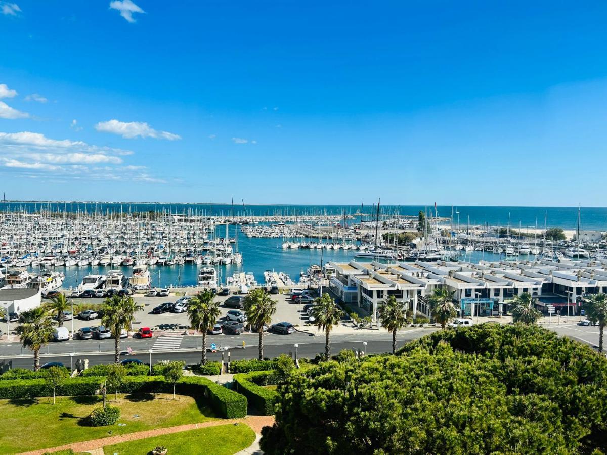 Studio Chic & Cosy Vue Mer, Clim, Parking La Grande Motte Luaran gambar