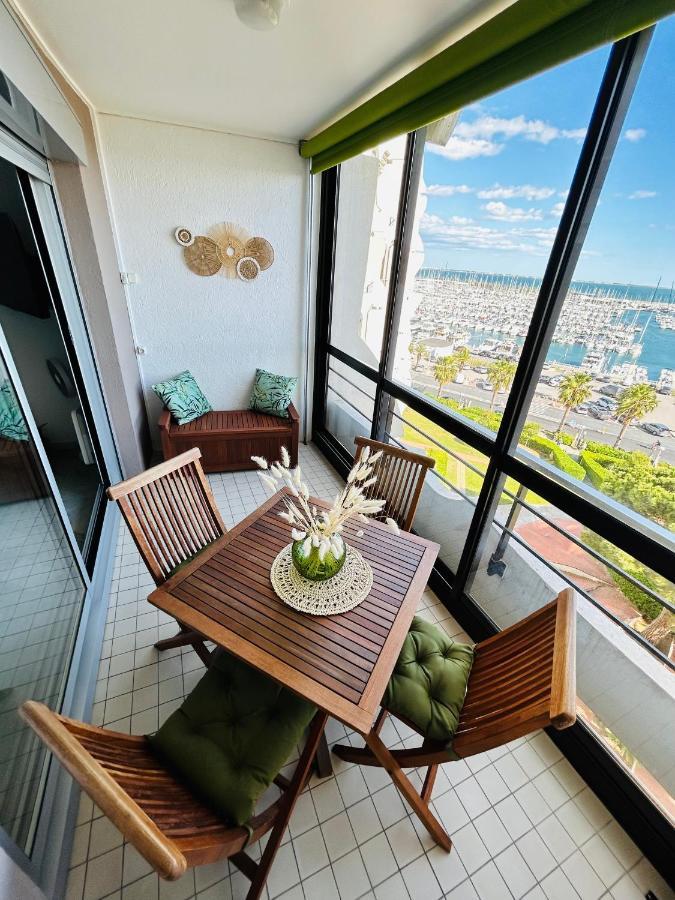 Studio Chic & Cosy Vue Mer, Clim, Parking La Grande Motte Luaran gambar